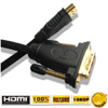 Cable HDMI to DVI 24+1 Cable (1.5-Meter)