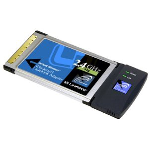 Card PCMCIA WIFI LINKSIS WPC54G