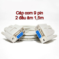 Cáp cổng com rs232 2 đầu âm