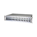 16 slots rack mount ethernet media converter