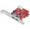 Card PCI-Ex to 2 PORT USB 3.0 Unitek Y-7301