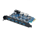 Card PCI Express ra 7 cổng USB 3.0 Orico PVU3-5O2U