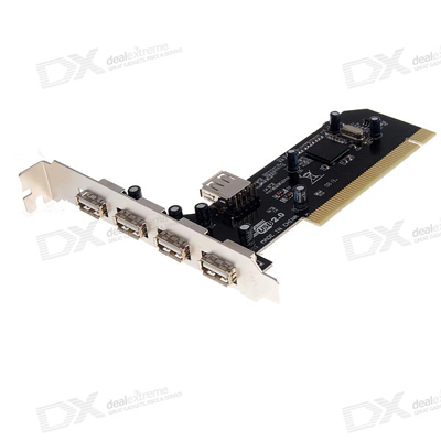 Card PCI to 4usb 2.0