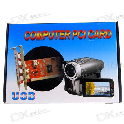 Card PCI to 4usb 2.0