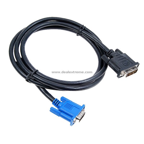 DVI 24+1 to VGA Connecter (1.6-Meter)