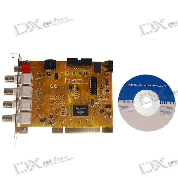 Card camera quan sát 4 cổng