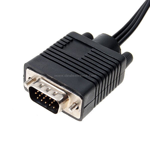 VGA to Component Video TV-Out Cable