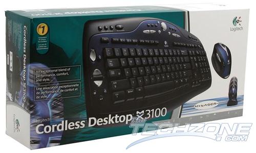 Bộ bàn phím chuột không dây Logitech MX 3100