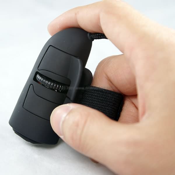 Cool Ring-Style Fingertip USB Optical Mouse