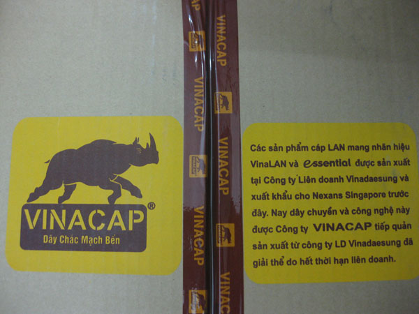 Cáp mạng lan cat 5e vinacap