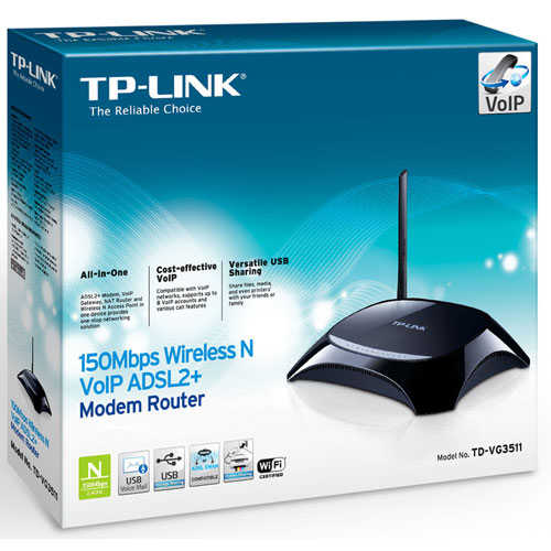 Modem wifi voip TP-LINK TD-VG3511