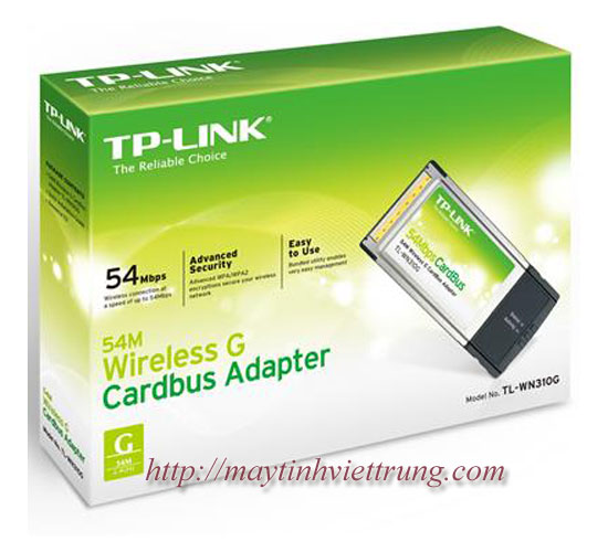 Card wifi PCMCIA TP LINK TL WN310G
