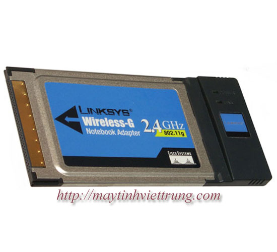 Card PCMCIA WIFI LINKSIS WPC54G