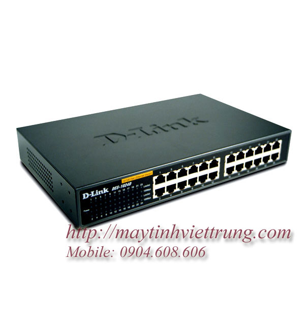 Switch mang 24 cổng D Link  DES-1024D