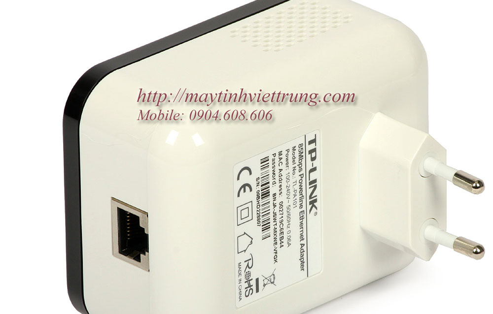 85Mbps Powerline Ethernet Adapter TL-PA101