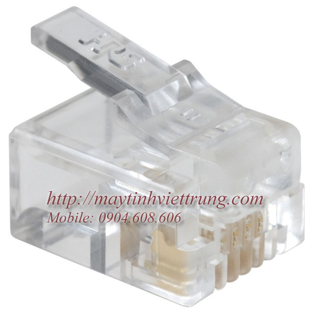 Đầu bấm điện thoại Rj11