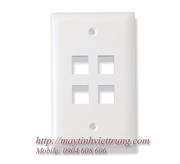 Bộ đôi wall plate hĩnh chữ nhật