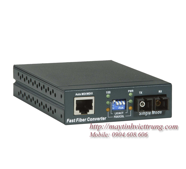 Hộp chuyển đổi quang Wintop 10/100/1000M Media converter