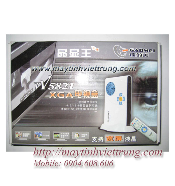 Tivi box LCD Gadmei 5821