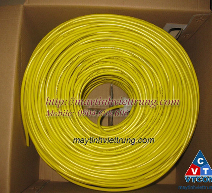 Cáp mạng AMP Cat6e TE UTP 75C 8 sợi đồng