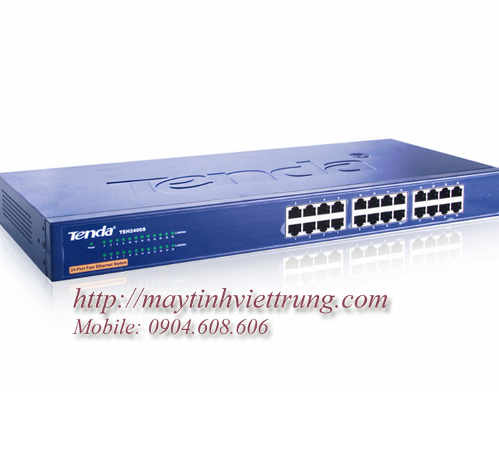 Switch Tenda 24 port (Vỏ sắt )