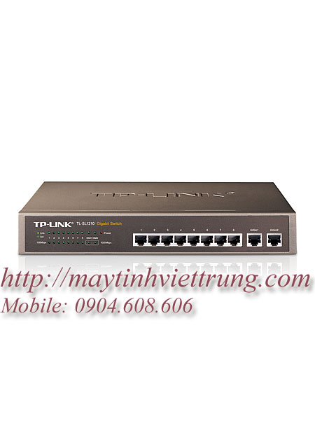 TP-Link Unmanaged Gigabit-Uplink Switch TL-SL1210