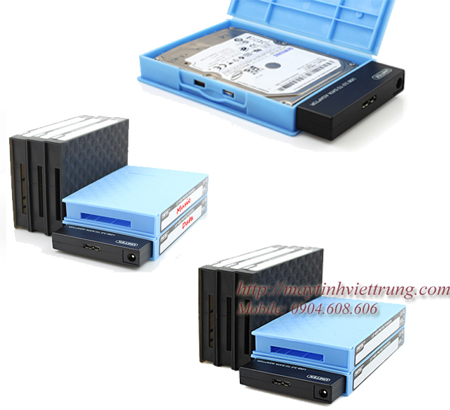 Bộ chuyển đổi HDD BOX 2.5 USB 3.0 to SATA III Unitek Y-1039B