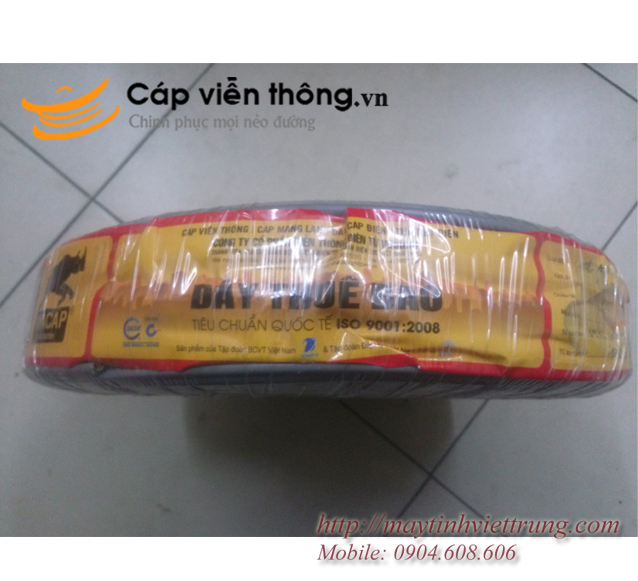 Cáp điện thoại Vinacap 8 lõi có bọc chống nhiễu