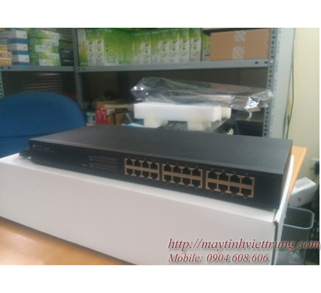 Switch 24 port Justec JSH2400R vỏ sắt