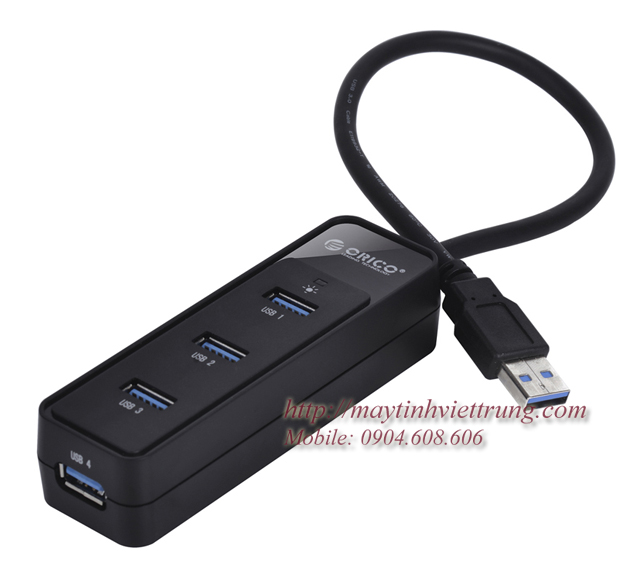 Bộ hub cổng USB 3.0 Orico W5PH4-U3