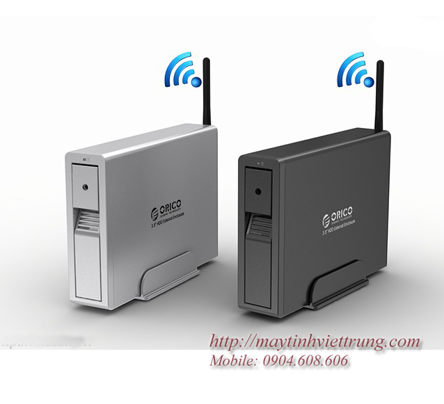 HDD Box 3.5 Orico 7618U3RF Share data network wifi