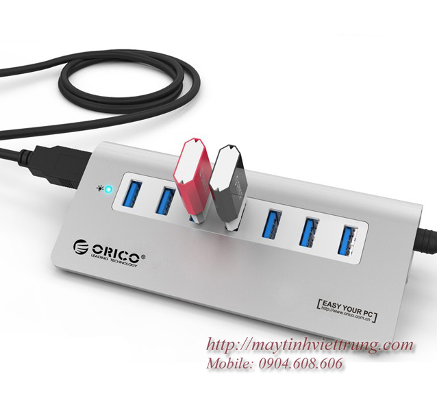 Hub chia USB 3.0 7 port ORICO M3H7 cao cấp