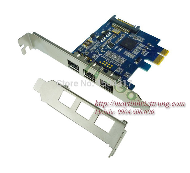 Card PCI E to 1394b dành cho case máy tính nằm, máy tính đồng bộ