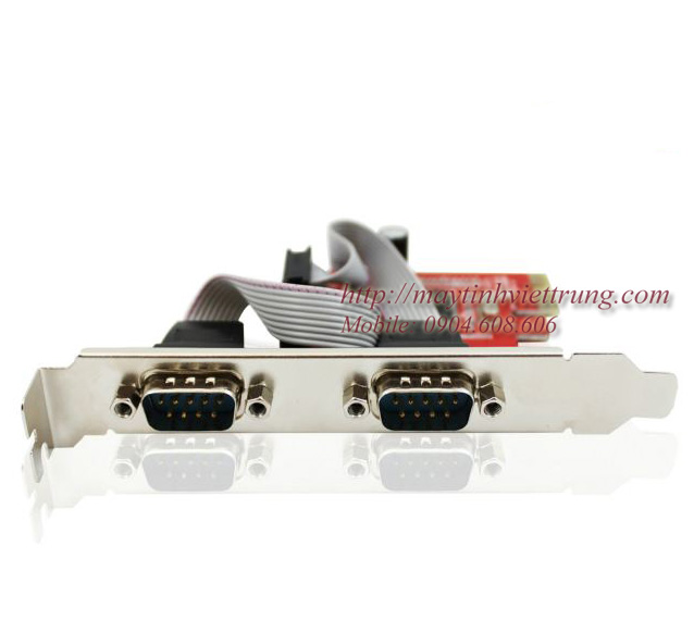 Card PCI- E to RS232 2 Port Unitek Y-7504