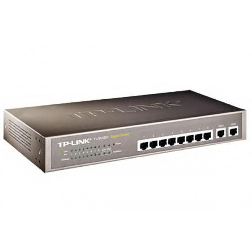 TP-Link Gigabit-Uplink Switch TL-SL1210, Switch Giga TP-LINK TL-SL1210, Switch giga TP-Link TL-SL1210