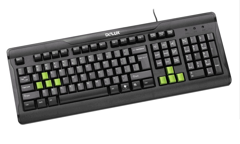 BAN PHIM USB DELUX 8012, BAN PHIM GAMING DELUX 8012, BAN PHIM DELUX 8012 GIA RE, KEYBOARD DELUX 8012