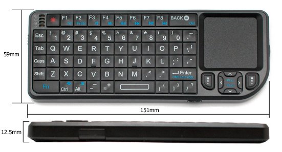 BAN PHIM KHONG DAY MINI RII, RII MINI WIRELESS KEYBOARD COMBO, BAN PHIM RII MINI