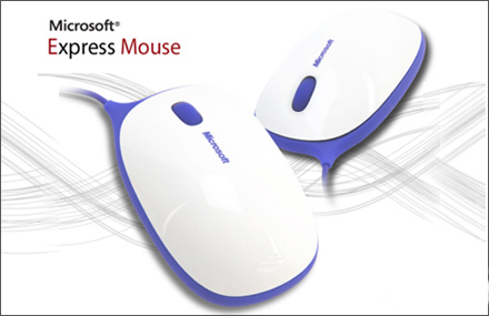 MOUSE THOI TRANG MICROSOFT EXPRESS BLUE, BAN CHUOT MICROST EXPRESS MAU XANH, PHAN PHOI CHUOT MICROSOFT