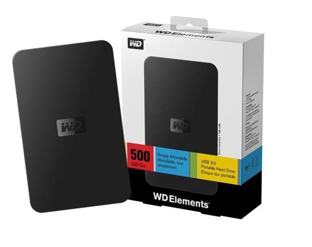 HDD BOX 3.5 SATA WESTERN DIGITAL ELEMENTS , BOX O CUNG CAM NGOAI 3.5 SATA WD ELEMENTS, O CUNG CAM NGOAI WESTERN CHINH HANG