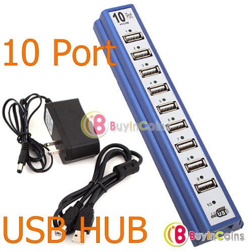 HUB USB 10 PORTS, HUB USB 10 CỔNG, BỘ CHIA USB 1 RA 10 CỔNG, HUB USB 2.0