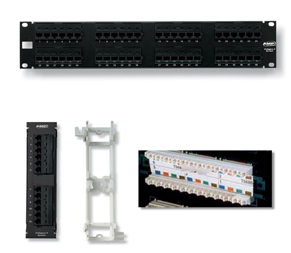 Patch Panel Category AMP 24 port gia tot