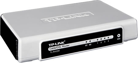 4-PORT CABLE/DSL ROUTER TL-R402M, 4-PORT CABLE/DSL TL-R402M, CABLE/DSL ROUTER TL-R402M