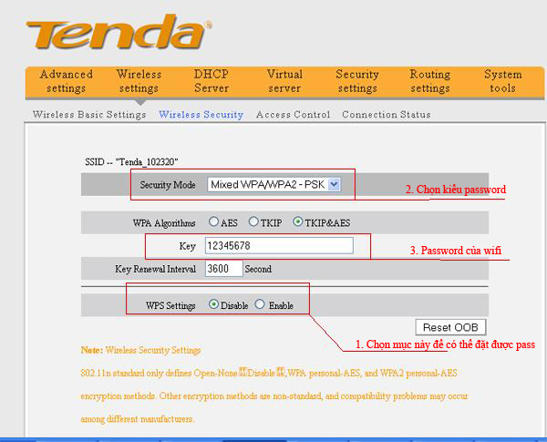 HUONG DAN CAI DAT BO PHAT TENDA 311R, CAI DAT WIFI TENDA 311R, CAI DAT WIFI