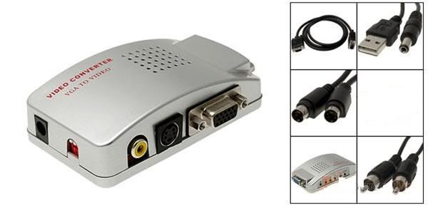 VGA to svideo,AV dtech 7001, VGA to svideo dtech 7001, VGA to Svideo dtech