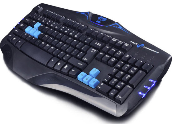 BAN PHIM GAMING EBLUE COMBATANT EKM-057, BAN PHIM GAME THU EBLUE EKM-057, BAN PHIM EBLUE EKM057