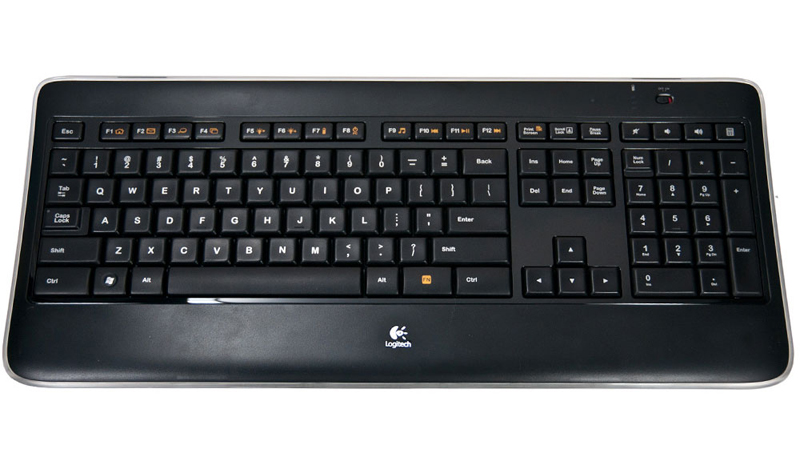 BAN PHIM KHONG DAY CO DEN LED LOGITECH K800, BAN PHIM LOGITECH KHONG DAY K800 CO DEN LED, BAN PHIM KHONG DAY LOGITECH