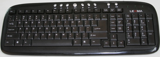 Keyboard Lexma Lifekey 7550, PHIM LEXMA 7550, BAN PHIM LEXMA CHINH HANG