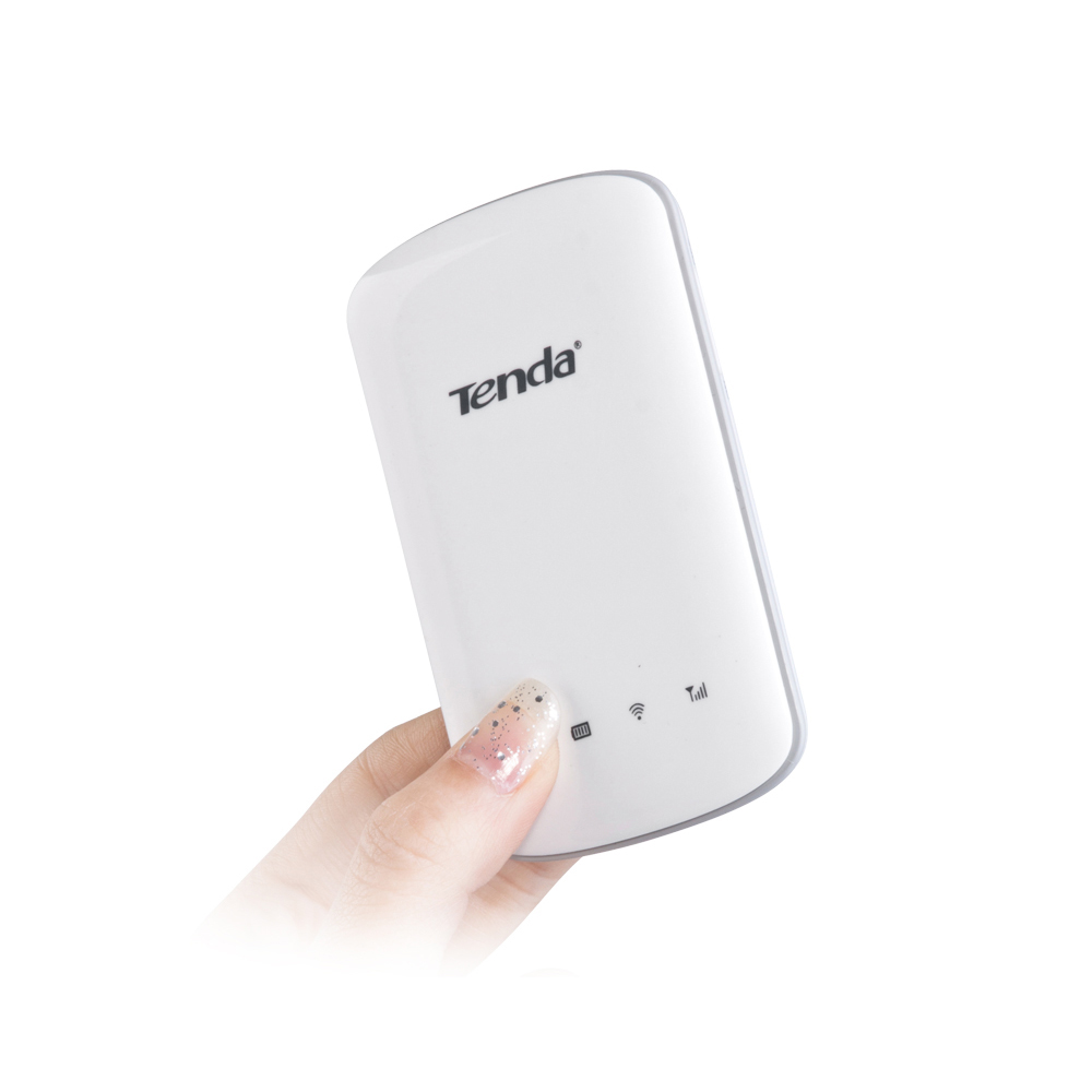Bộ phát wifi 3G Portable Tenda N150 3G186  Thông số kỹ thuật Bộ phát wifi 3G Portable Tenda N150 3G186  Tenda Travel N150 Wireless Router là thiết bị kết hợp giữa 1 bộ thu tín hiệu 3G kiêm phát sóng wifi giúp người dùng co thể tiết kiệm chi phí và kích cỡ gọn nhẹ dễ dàng mang đi công tác hoặc du lịch. Chuẩn Wifi lên đến 150Mbps mạnh mẽ.      Hoạt động trên các mạng WCDMA / HSDPA / HSPA     Lên đến 7.2Mbps tải xuống và tải lên 5.76Mbps     802.11n tuân thủ, WLAN tốc độ lên đến 150Mbps     Battery hỗ trợ cho di động tăng lên     Internet thông minh tự động ngắt kết nối dựa trên ngưỡng lưu lượng truy cập / thời gian định trước để tiết kiệm hóa đơn của bạn  Bằng cách kết nối một thẻ SIM di động 3G Router, một kết nối Internet có thể được truy cập và chia sẻ theo nhóm của bạn hầu như bất cứ nơi nào trong một mạng lưới băng thông rộng không dây. Các router 3G di động nhất tiêu chuẩn đi kèm với một pin Li-ion đảm bảo giờ truy cập Internet không bị gián đoạn khi bạn đang trên đường hoặc gặp phải một mất điện nguồn. Các đơn vị có Internet tự động ngắt kết nối chức năng tự động ngắt kết nối từ Internet dựa trên lưu lượng truy cập tuỳ chỉnh của bạn hoặc ngưỡng thời gian. Vì vậy, bạn không cần phải lo lắng rằng các hóa đơn dịch vụ Internet của bạn có thể phá vỡ ngân sách của bạn.  BO PHAT WIFI 3G PORTABLE TENDA TRAVEL N150 3G186, BO PHAT WIFI KIEM 3G TENDA  3G186, 3G ROUTER WIFI TENDA 3G186