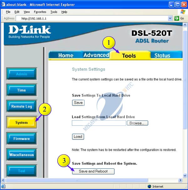  HUONG DAN CAI DAT MODEM D-LINK, HUONG DAN CONFIG MODEM DLINK, CAI DAT MODEM ADSL D-LINK