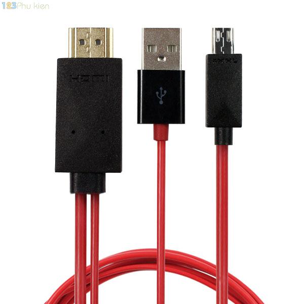 CAP CHUYEN DOI MICRO USB SANG HDMI SAMSUNG GALAXY S3, CAP CHUYEN DOI MICRO USB SANG HDMI SANG GALAXY S4